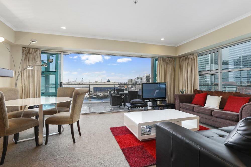 אוקלנד Princes Wharf Waterfront 2 Bed Rooms Apartment Viaduct Cbd מראה חיצוני תמונה