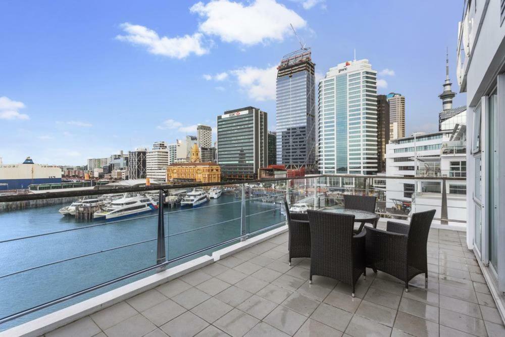אוקלנד Princes Wharf Waterfront 2 Bed Rooms Apartment Viaduct Cbd מראה חיצוני תמונה
